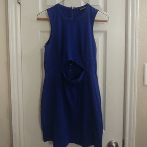 Blue Express cut out dress